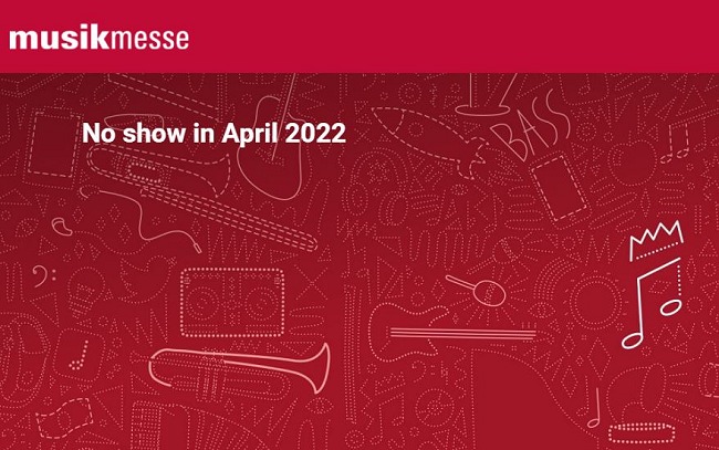 2022德國法蘭克福樂器展Musikmesse延期舉辦(www.hnhuay.cn)