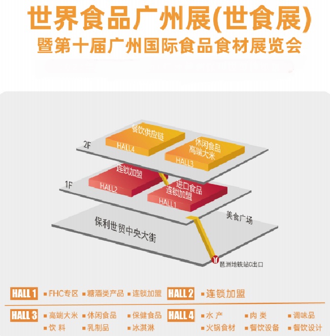 2022廣州世界食品展（世食展）舉辦時間延期待定(www.hnhuay.cn)